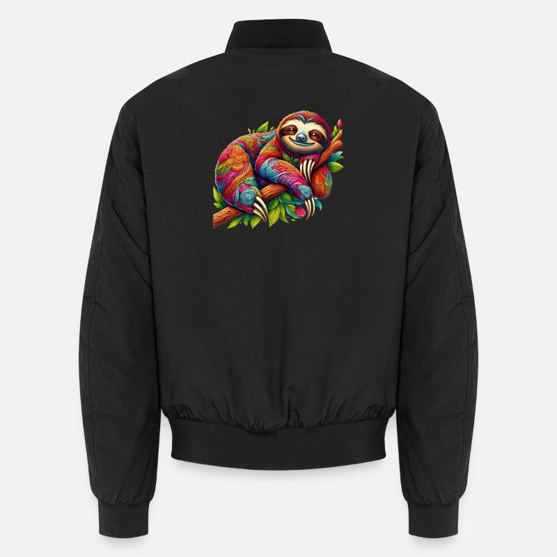 Sloth Unisex Bomber Jacket