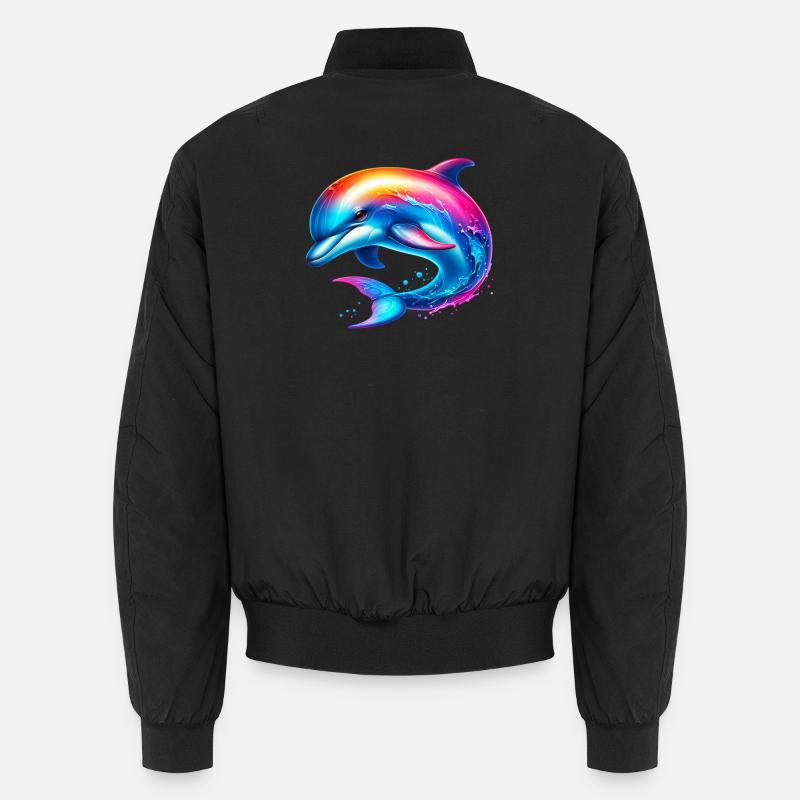 Delfin Unisex Bomberjacke