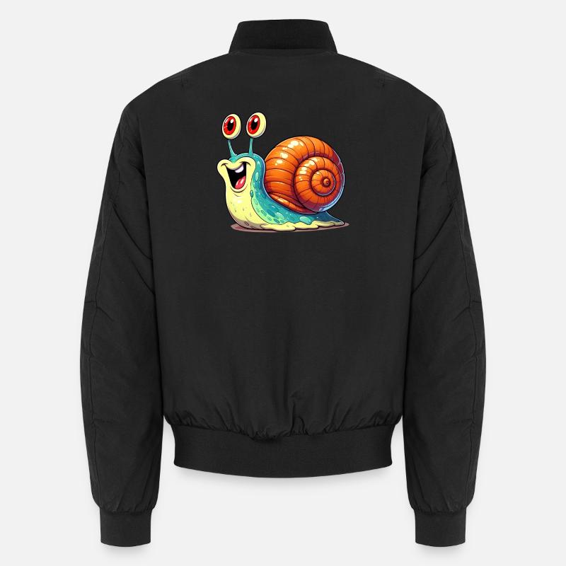 Escargot Bomber unisexe
