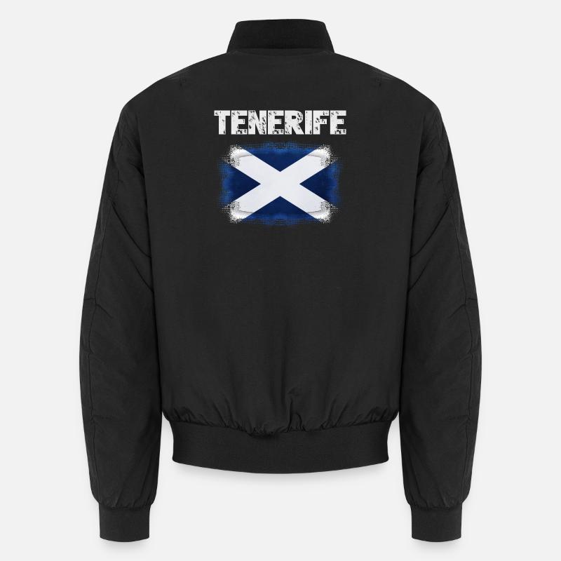 Teneriffa - Unisex Bomberjacke - Schwarz