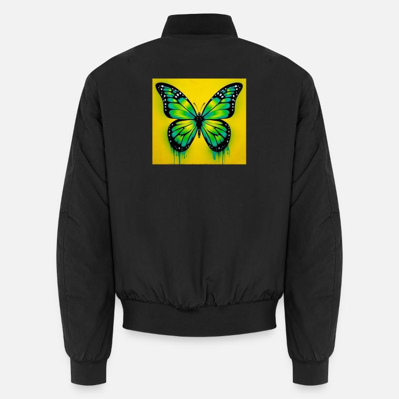 Schmetterling Unisex Bomberjacke