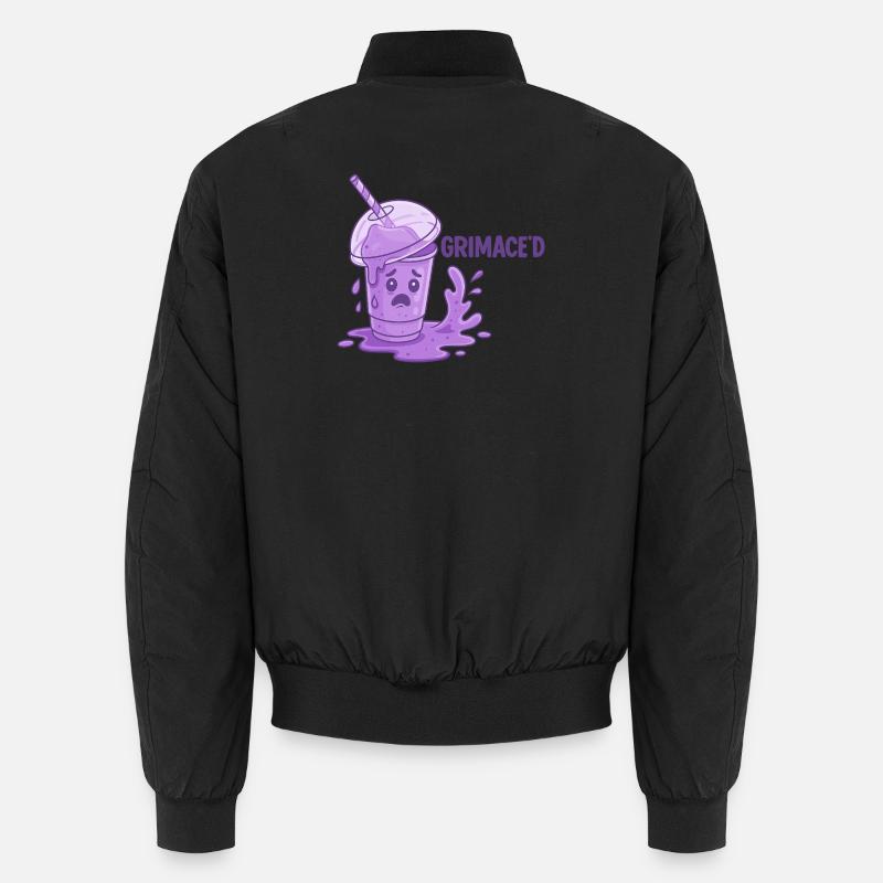 Grimace Shake Chaos - Unisex Bomberjacke - Schwarz