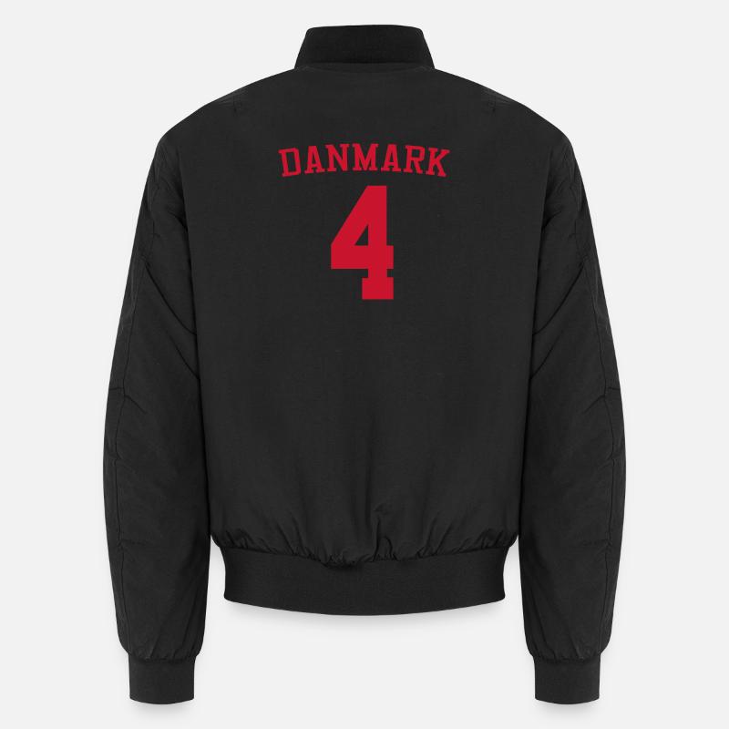 Dänemark 4 Sport Unisex Bomberjacke