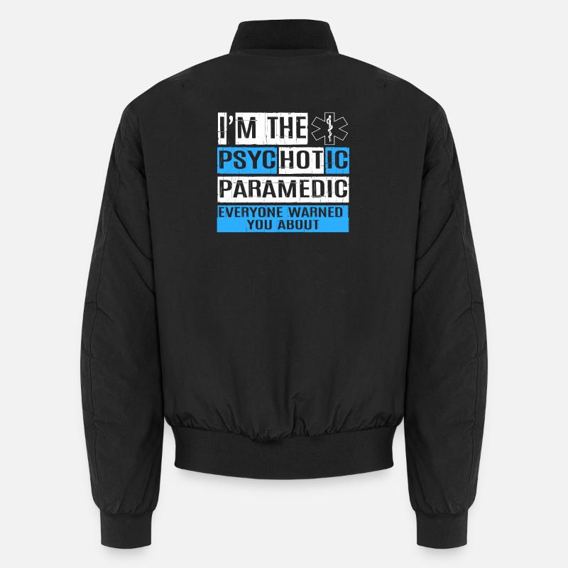 Paramedic - Unisex Bomber Jacket - black