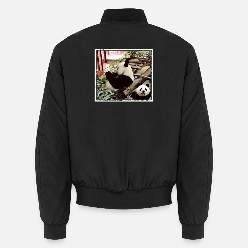 Mode Panda activé - Bomber unisexe - noir