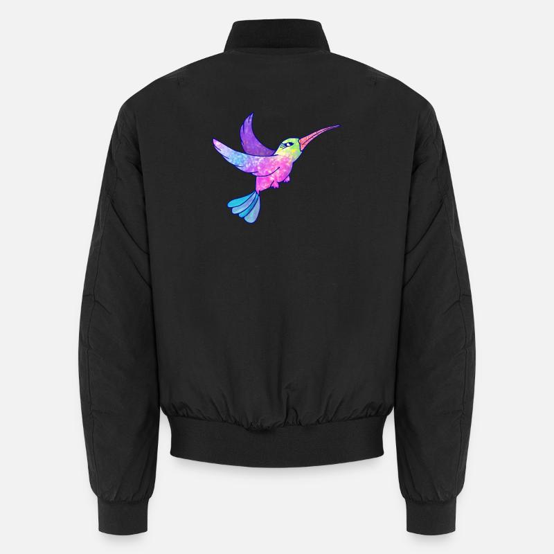 Colibri oiseau mignon animaux Bomber unisexe