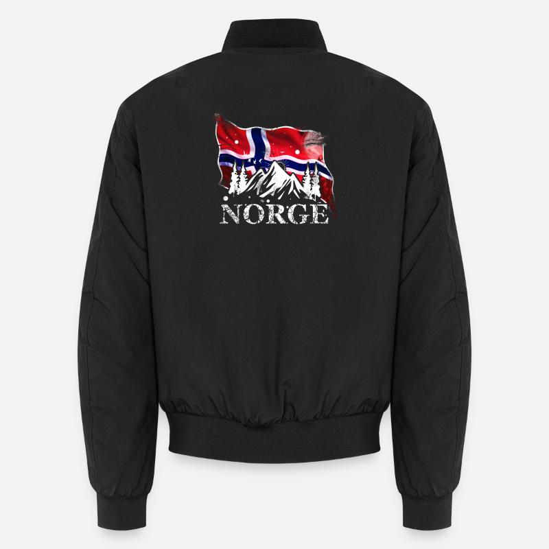 Norwegen Unisex Bomberjacke