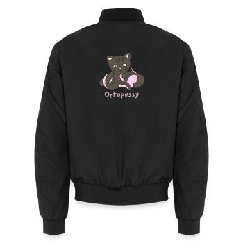 Octopussy - Bomber unisexe - noir - Dos - AI Model Male 185 light (185cm)
