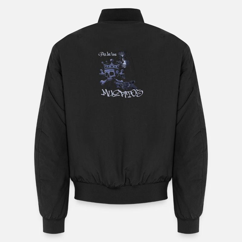Biker & Tattoo Tshirt Dia de los Muertos Unisex Bomberjacke