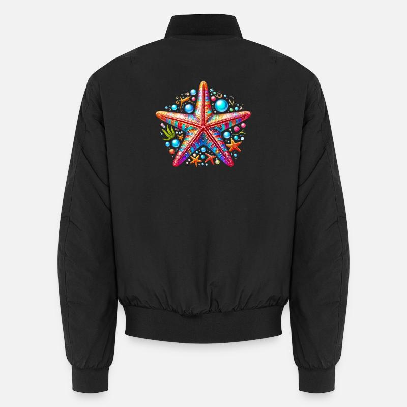 Seestern Unisex Bomberjacke