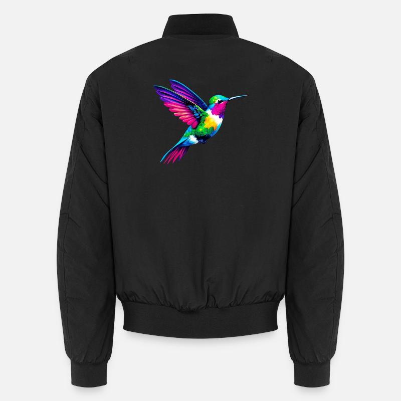 Colibri - Bomber unisexe - noir