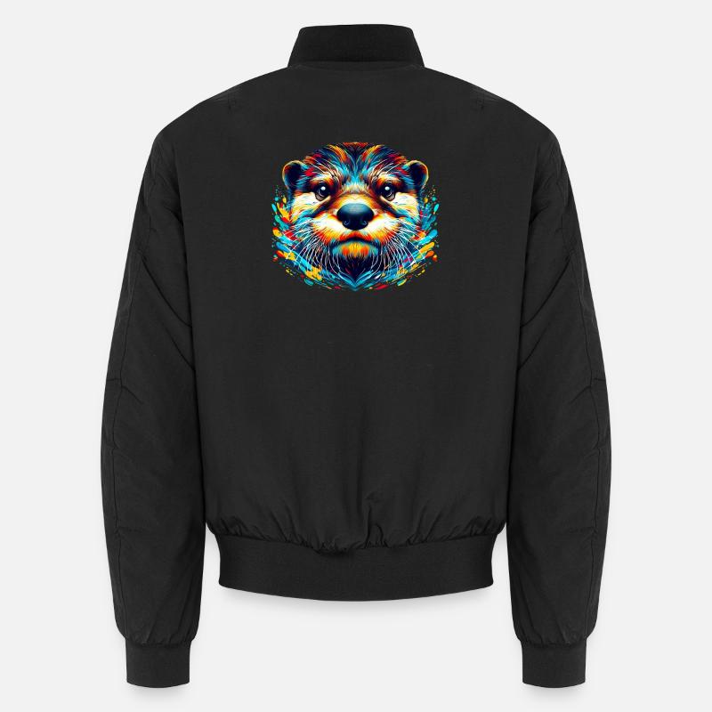 Otter Unisex Bomber Jacket