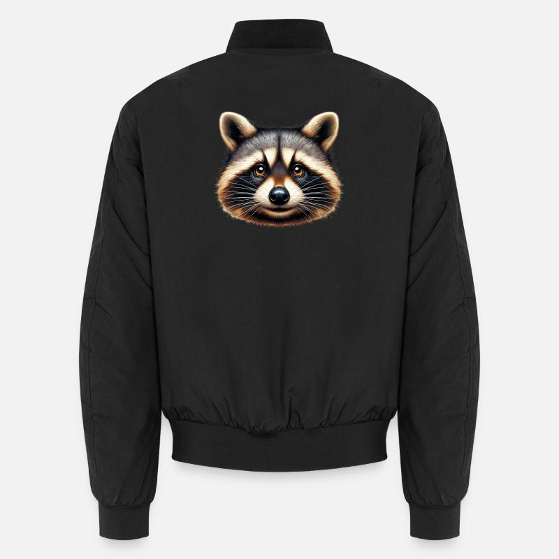 Waschbär Unisex Bomberjacke