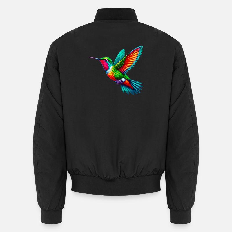 Hummingbird Unisex Bomber Jacket