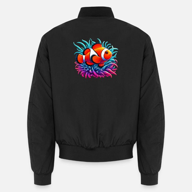 Clownfisch Unisex Bomberjacke
