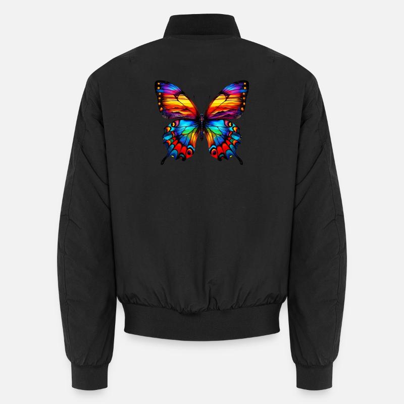 Schmetterling Unisex Bomberjacke