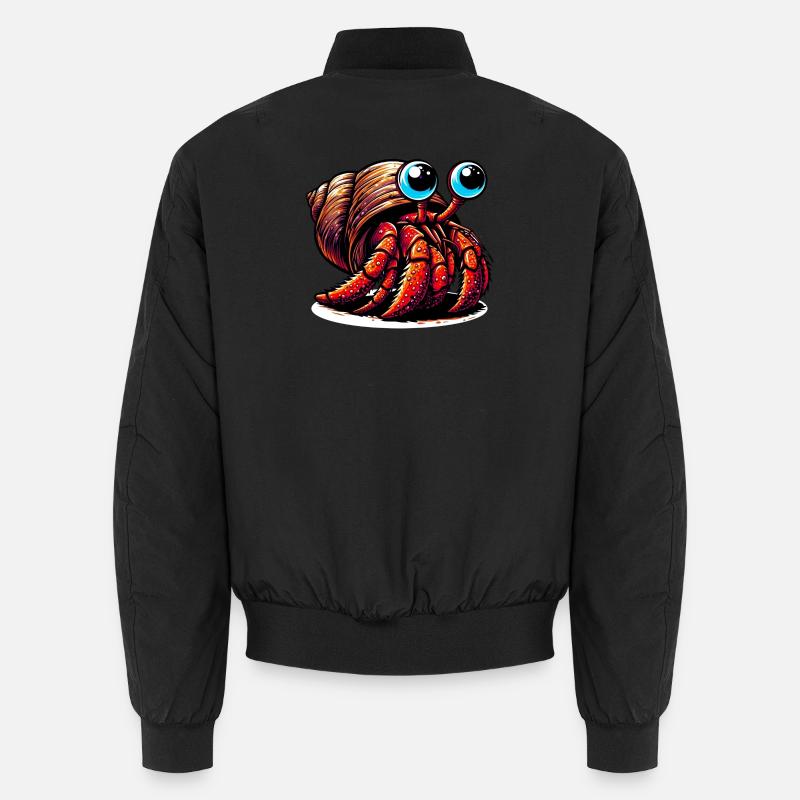 Bernard-l'ermite - Bomber unisexe - noir