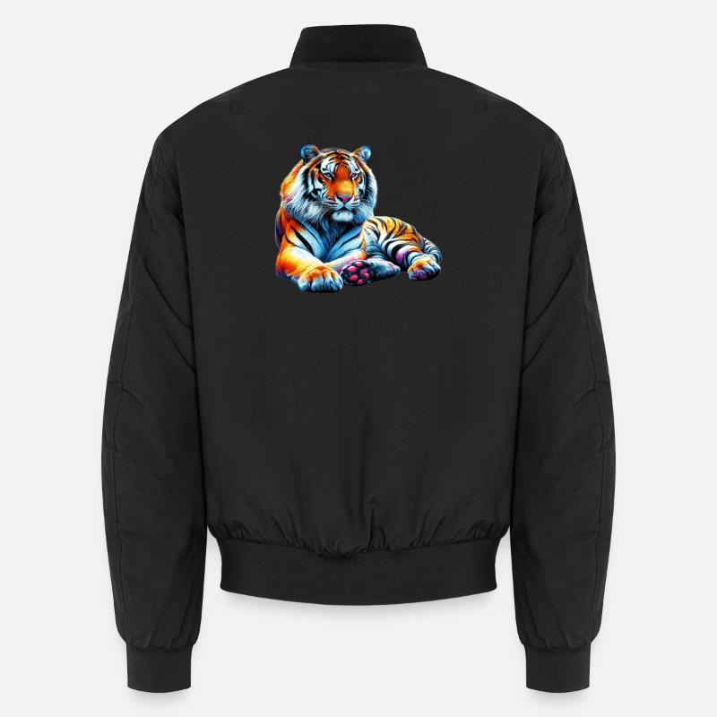 Tiger Unisex Bomberjacke