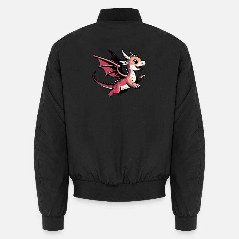 Dragon - Bomber unisexe - noir