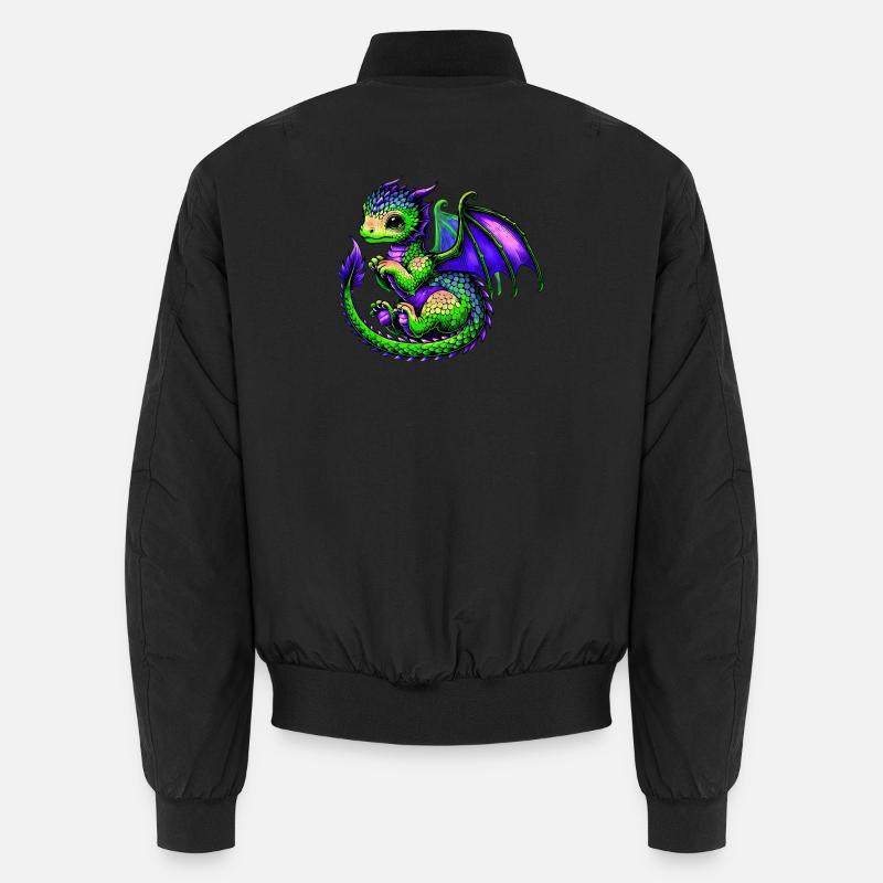 Dragon - Bomber unisexe - noir