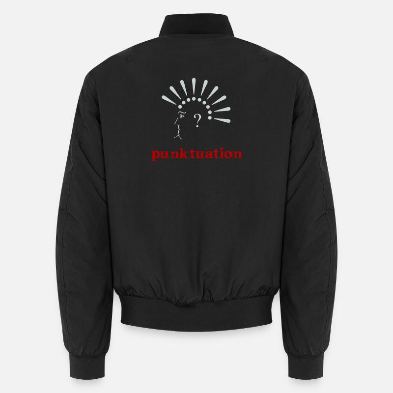 Punktuation Punctuation Portrait Tee Unisex Bomber Jacket