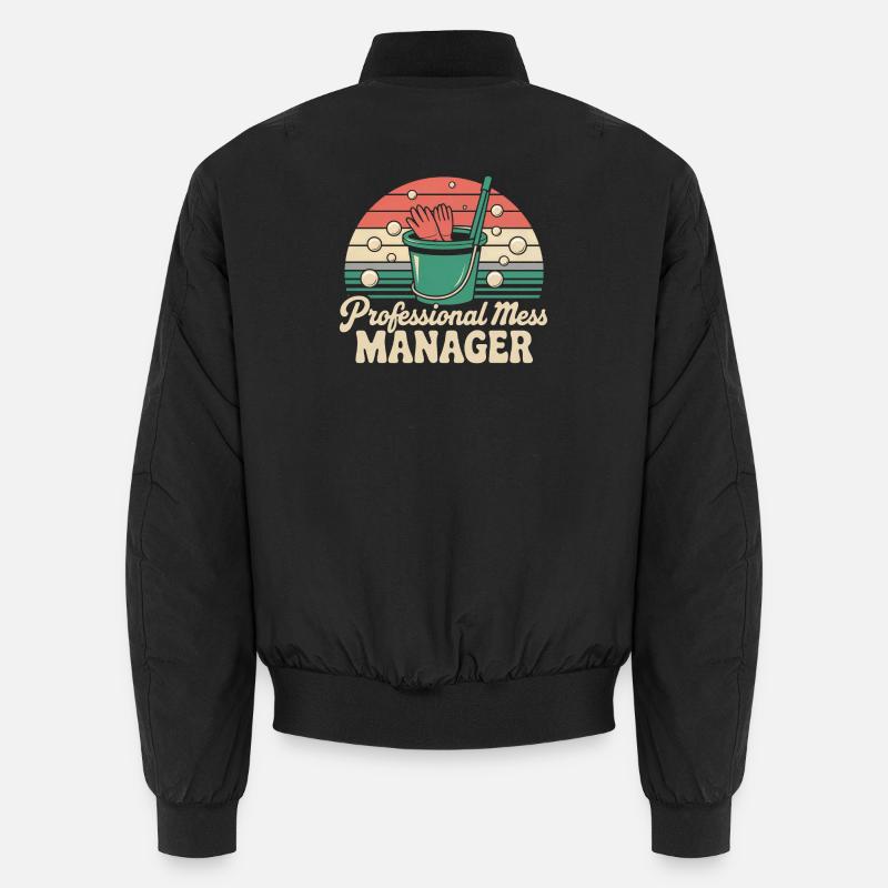 Haushalt Humor Unisex Bomberjacke