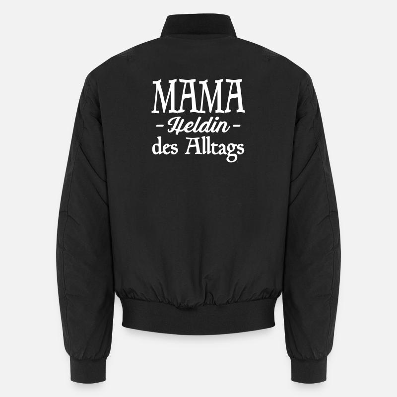 Beste Mama Heldin Starke Mutter Geschenk lustig Unisex Bomberjacke