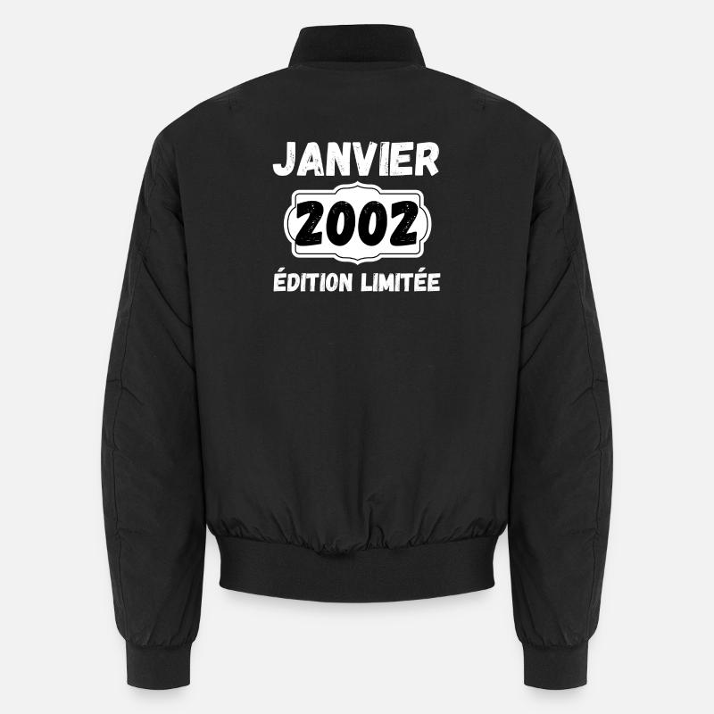 Januar 2002 24-jähriges Jubiläumsgeschenk, Januar Unisex Bomberjacke