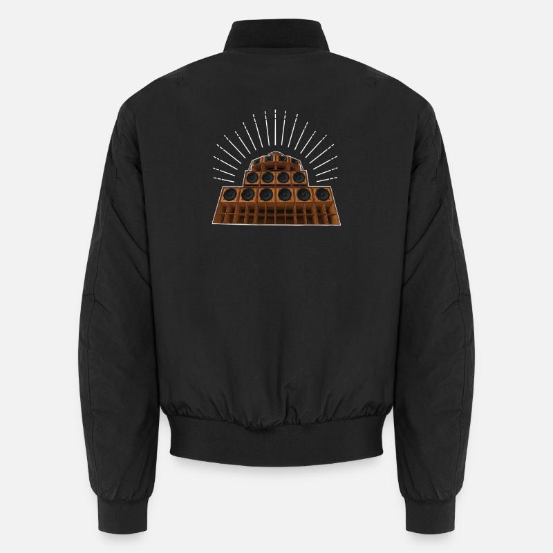 Système de sonorisation - Bomber unisexe - noir