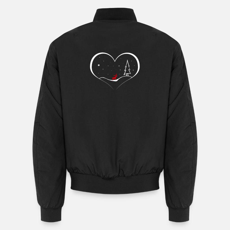 Weihnachten Unisex Bomberjacke