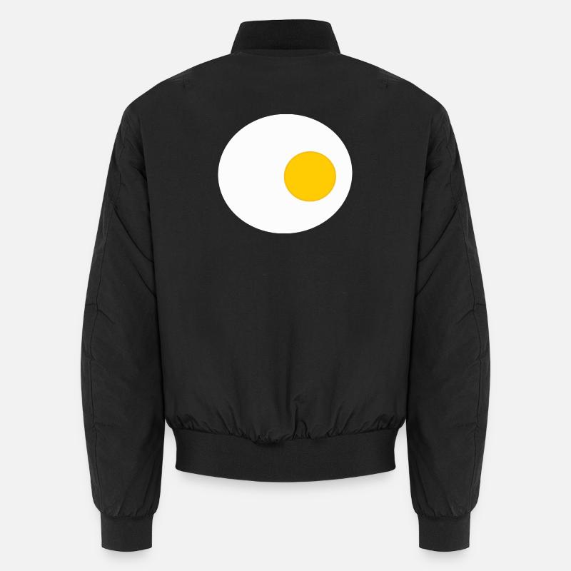 Fried Egg, Egg, Eggs, T-shirt, Apron Costume Unisex Bomber Jacket