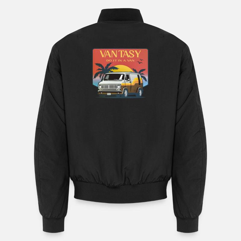 Vantasy - Unisex Bomberjacke - Schwarz