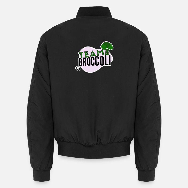 Team Brokkoli - Unisex Bomberjacke - Schwarz