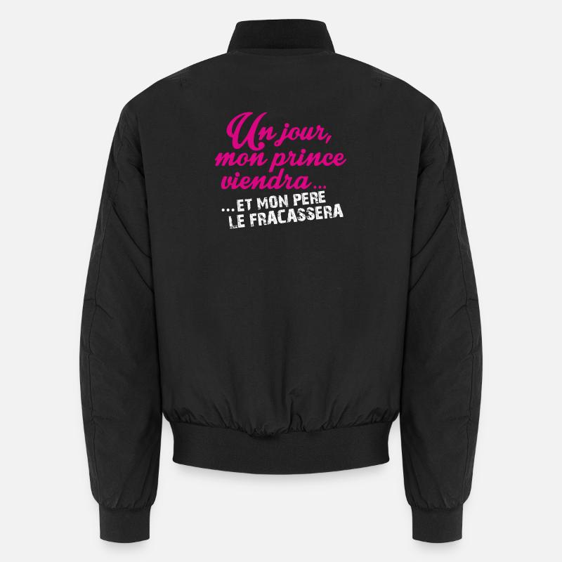 Un jour mon prince viendra Bomber unisexe