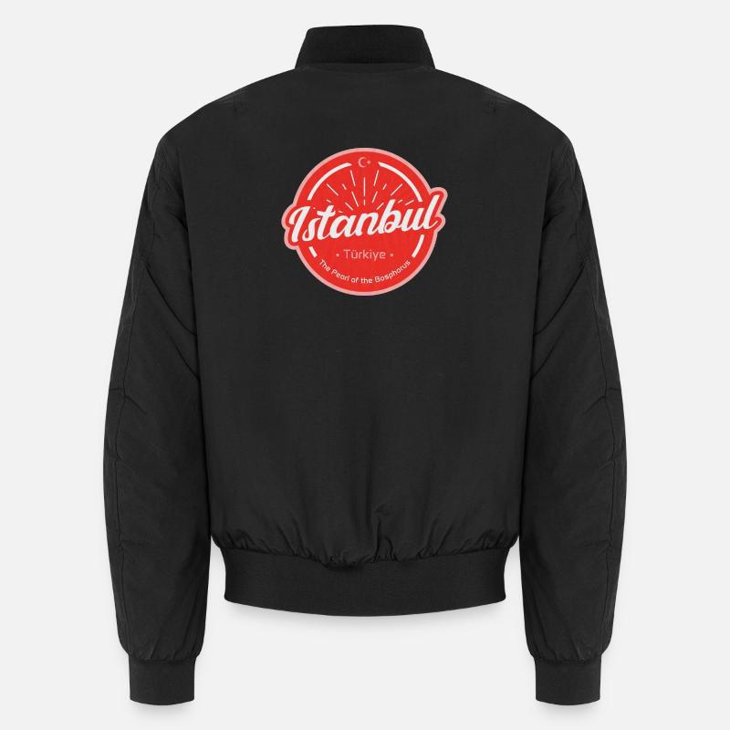 Istanbul - Unisex Bomber Jacket - black