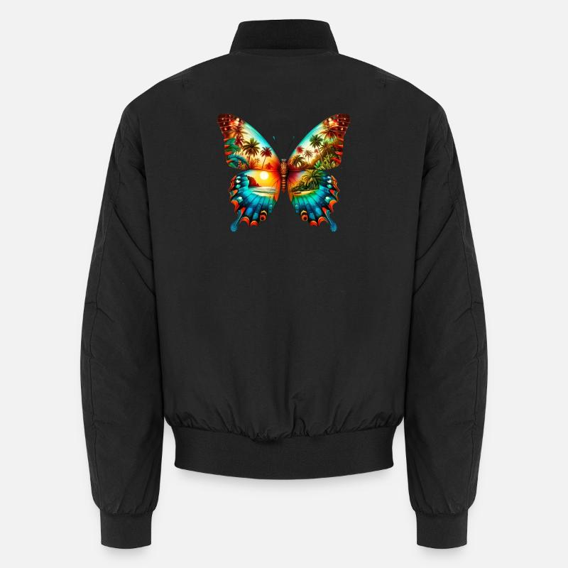 Butterfly Unisex Bomber Jacket