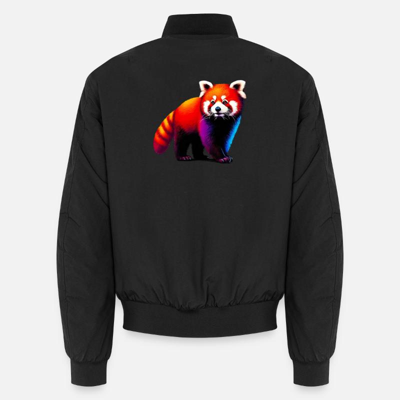 Red panda Unisex Bomber Jacket