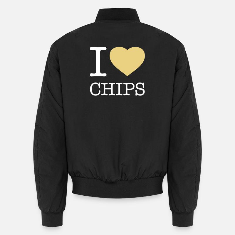 J’ADORE LES CHIPS Bomber unisexe
