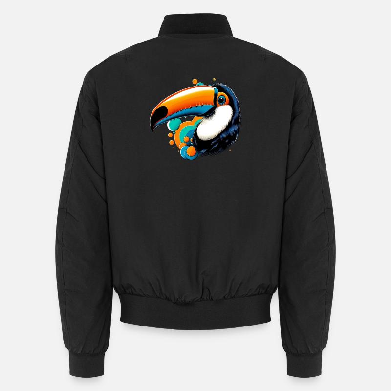 Toucan - Bomber unisexe - noir