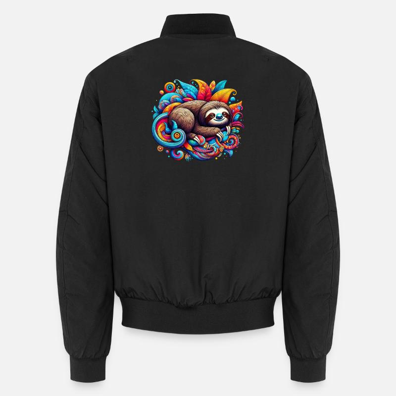 Faultier Unisex Bomberjacke