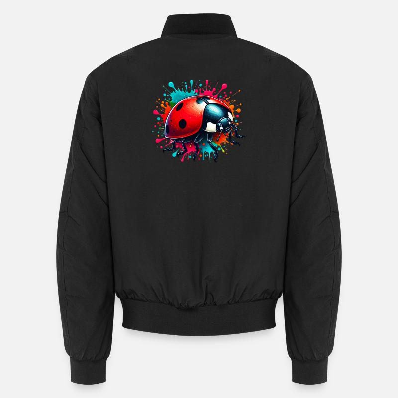 Marienkäfer Unisex Bomberjacke