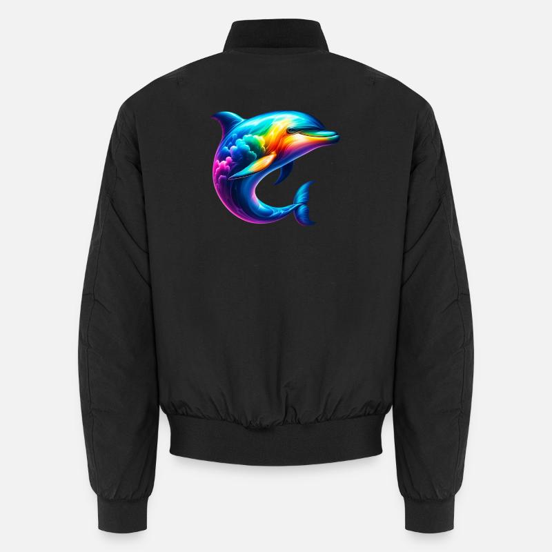 Delfin Unisex Bomberjacke