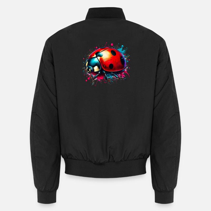 Ladybird - Unisex Bomber Jacket - black