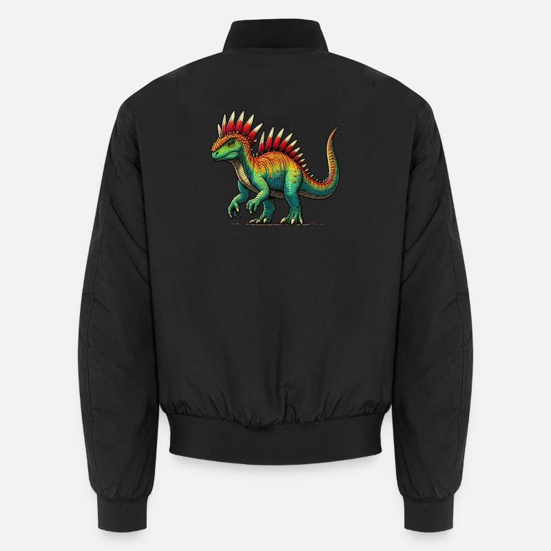 Dinosaure - Bomber unisexe - noir