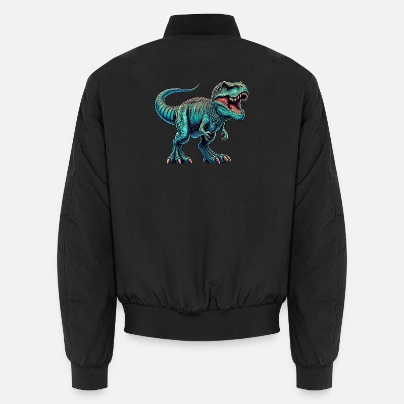Dinosaure - Bomber unisexe - noir