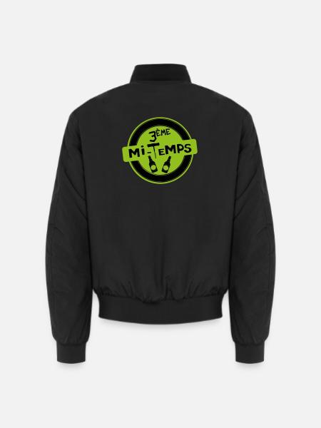 3rd Half - Unisex Bomber Jacket - black