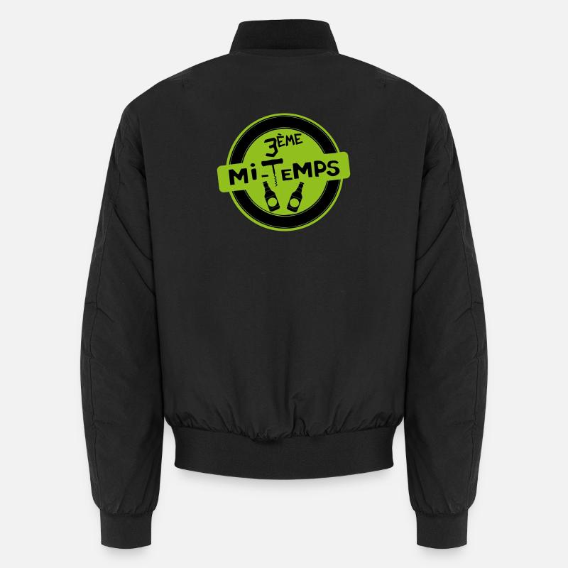 3rd Half - Unisex Bomber Jacket - black
