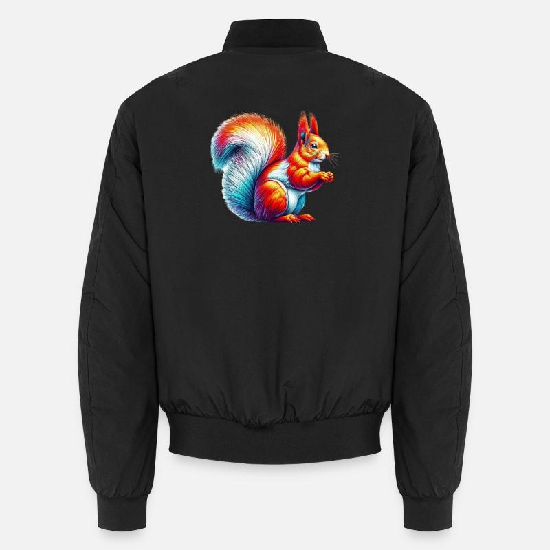 Squirrel Unisex Bomber Jacket