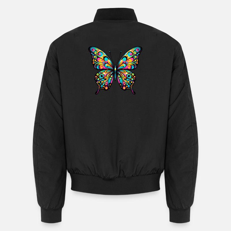 Schmetterling Unisex Bomberjacke