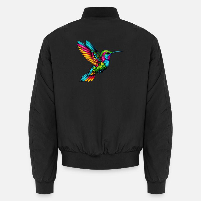 Colibri - Bomber unisexe - noir